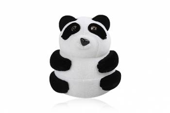 panda-écrin-boite-bijou-enfant-bague-pendentif-boucle-oreille-noir-blanc