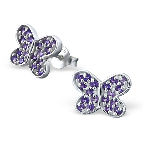 boucle-oreille-papillon-pierre-fine-améthyste-violette-argent-925-fille-femme
