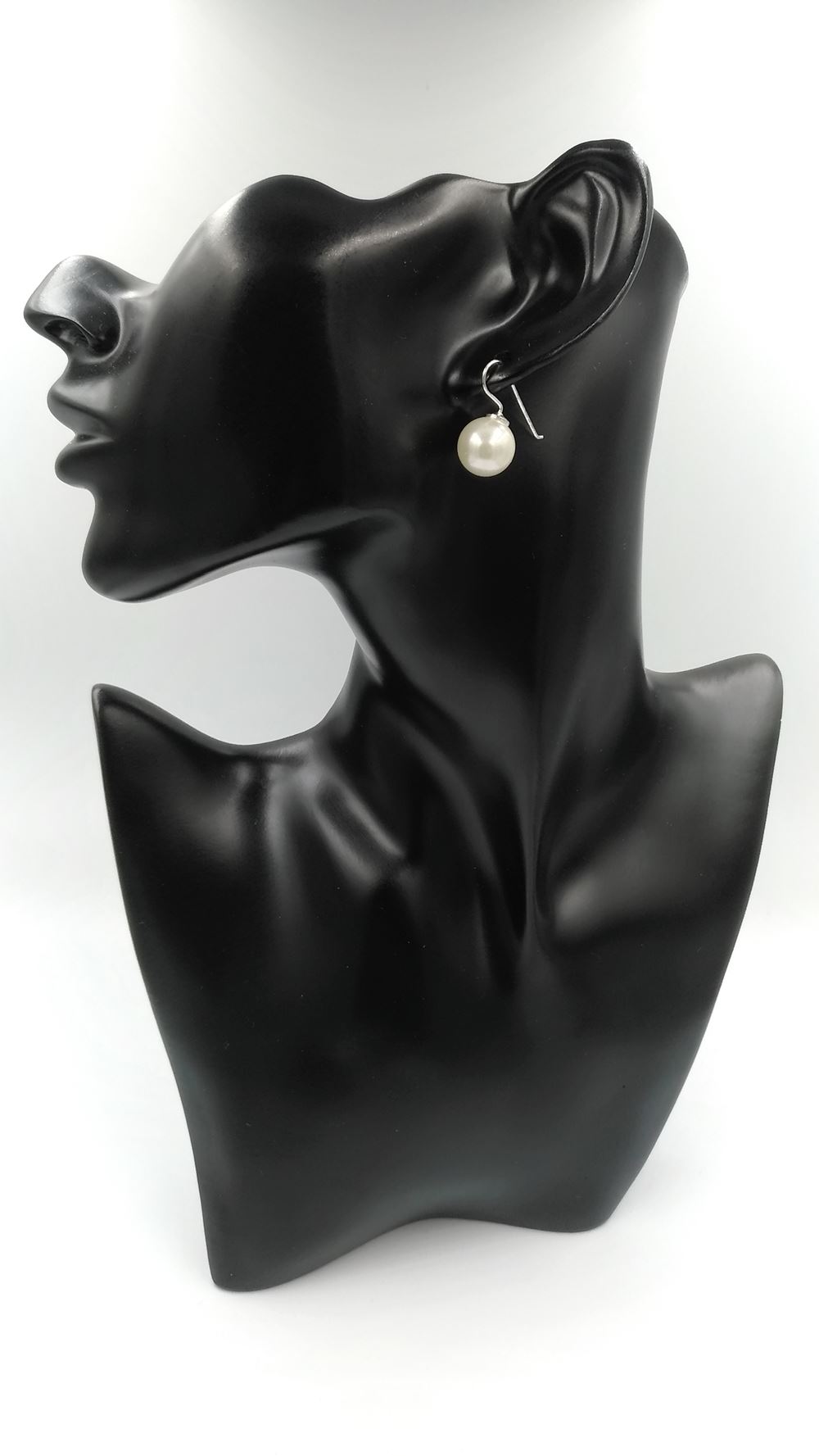 boucle-oreille-perle-de-verre-crème-argent-925-12-mm-femme