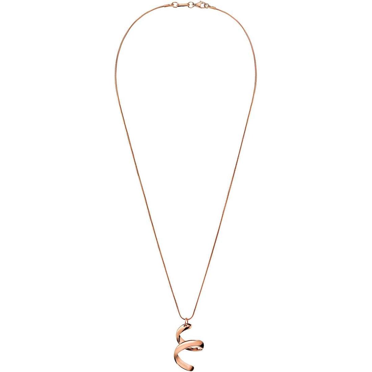 Calvin-Klein-embrace-collier-femme-bijou-acier-plaqué-or-rose-kj2kpp100100