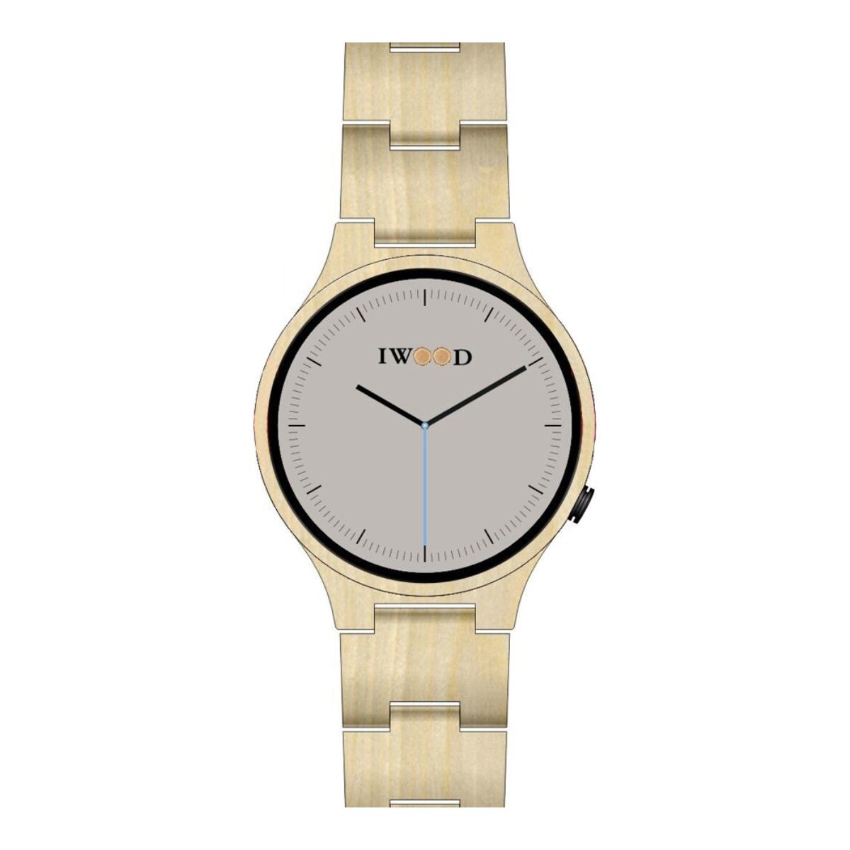 montre-bracelet-bois-érable-homme-iwood-quartz-cadran-blanc-IW18441001