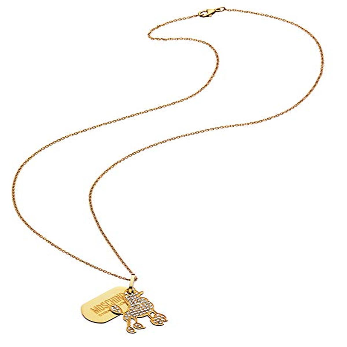 sautoir-collier-moschino-my-little-puppy-acier-plaque-or-jaune-femme