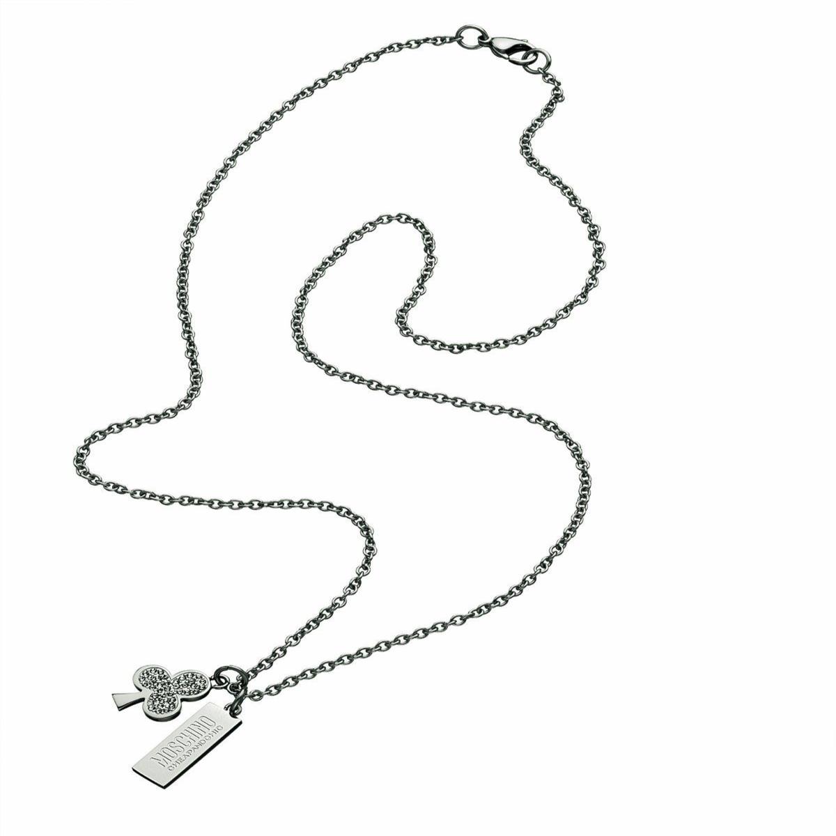 sautoir-collier-moschino-chance-casino-royal-trèfle-femme-homme-mixte