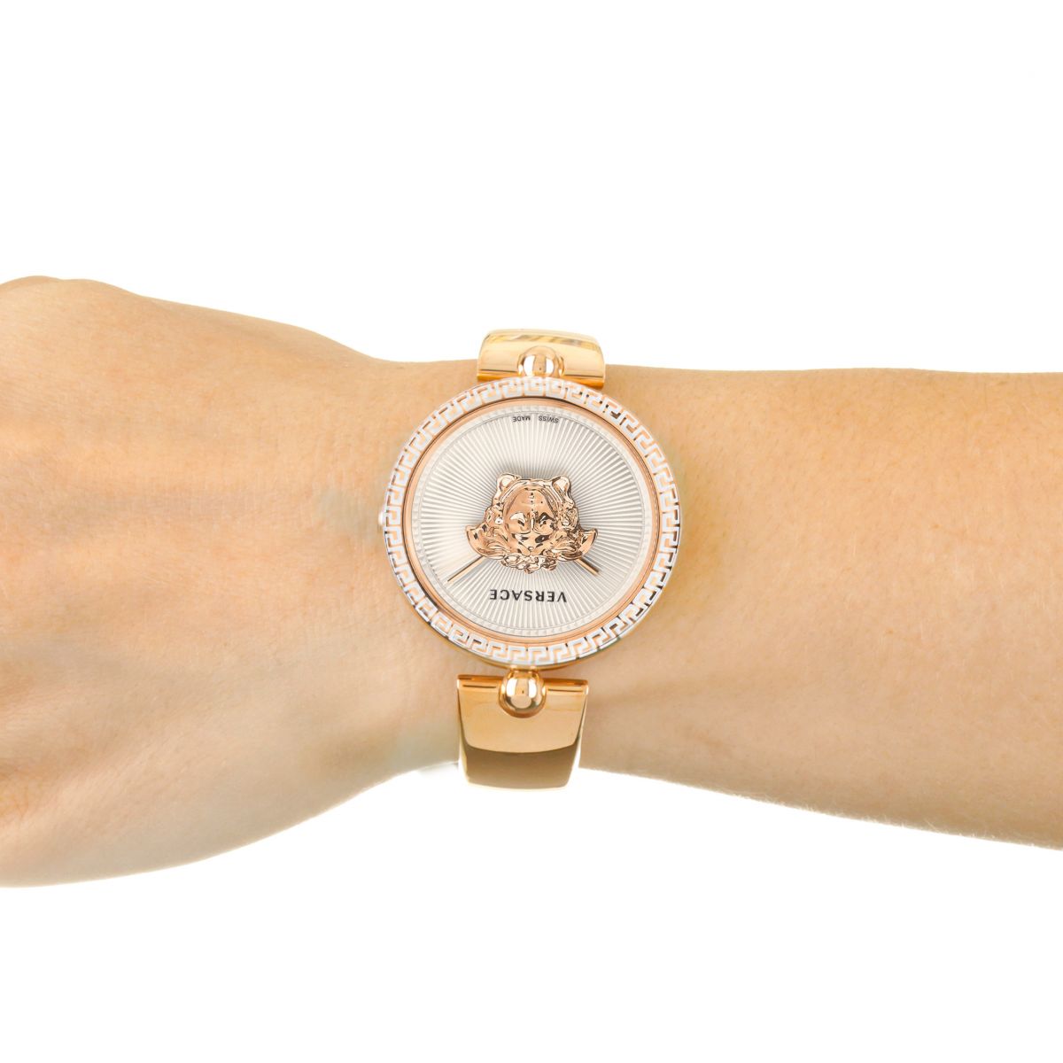 Montre Femme Versace Palazzo Empire bracelet acier argent Montre Femme Versace Palazzo Empire bracelet acier argent