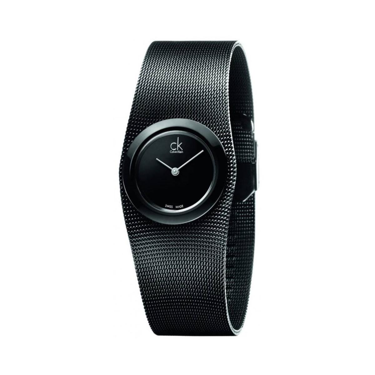 Calvin Klein-impulsive-montre-bracelet-acier-noir-K3T23421-femme