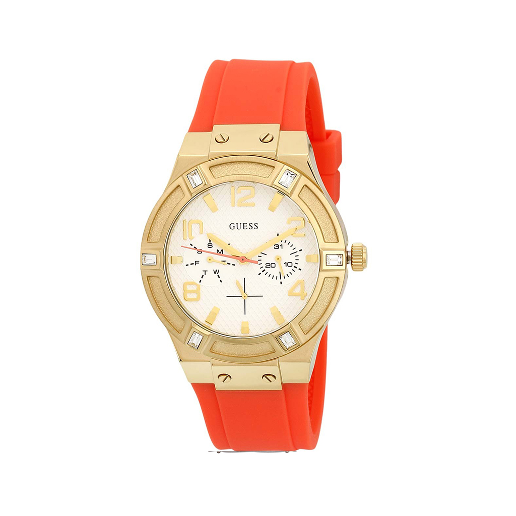 guess-jet-setter-montre-femme-acier-bracelet-silicone-orange-W0564L2