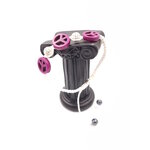 bracelet-signe-de-paix-style-boheme-resine-violette-soie-perle-argent