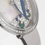 Jacques Lemans Design 1-2136G- montre-bracelet-acier-paon-cristaux-swarovski
