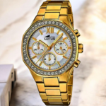 Lotus Excellent 18873_1-montre-bracelet-chronographe-femmes-acier-doré