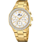 Lotus Excellent 18873_1-montre-bracelet-chronographe-acier-dorée-femmes