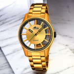 Lotus Minimalist 18903_1-montre-bracelet-homme-dorée-transparente