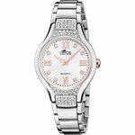 Lotus Bliss 18910_1-montre-femme-acier-inox-cadran-blanc-cristaux