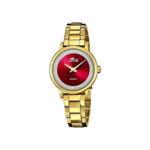 Lotus Trendy 18893_2-montre-femme-plaqué-or-cadran-rouge
