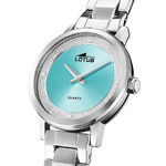 Lotus Trendy 18892_3-montre-bracelet-femme-cadran-bleu-turquoise-acier