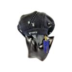 Chic-Béret-Noir-Playboy-Acrylique-Paillettes-Femmes
