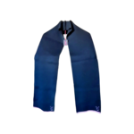 Écharpe-Playboy-Chic-Acrylique-Noire-Liseré-Fuchsia-Femmes