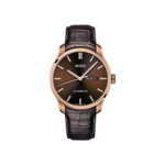 Mido Belluna II Sunray-montre-homme-automatique-bracelet-cuir-cadran-marron-M0246303629100