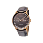 montre-automatique-mido-commander II-bracelet-cuir-noir-homme-M0164303606180