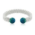 bracelet-jonc-homme-mixte-femme-soie-blanche-argent-925-cristal-preciosa-bleu-vert