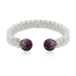 jonc-bracelet-soie-femme-homme-mixte-blanc-argent-925-cristal-preciosa-violet