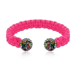 bracelet-jonc-femme-soie-rose-argent-925-cristal-preciosa-multicolore
