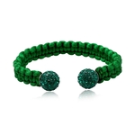 jonc-bracelet-soie-femme-verte-argent-925-cristal-preciosa-vert