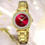Lotus Trendy 18893_2-montre-femme-plaqué-or-cadran-rouge