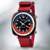 Briston-Clubmaster-Traveler-GMT-montre-automatique-acetate-rouge-19842-SA-T-P-NR
