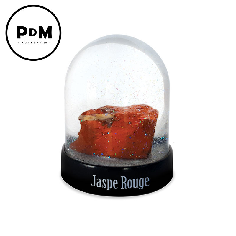 Boule à neige  - JASPE ROUGE