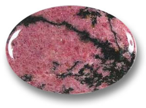 rhodonite-cabochon