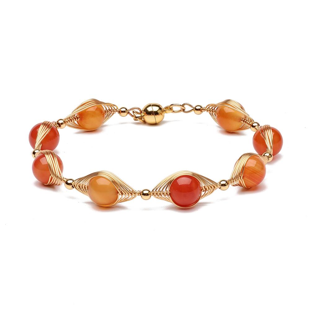 Bracelet pierres naturelles de Cornaline