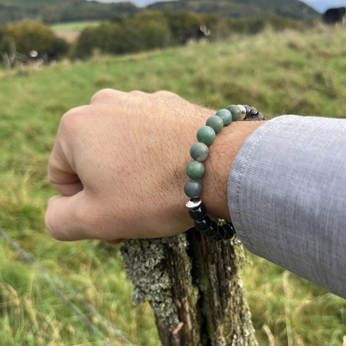 BRACELET-HOMME-ASTRO-SAGITTAIRE-PIERRES-DU-MONDE-VOSGES