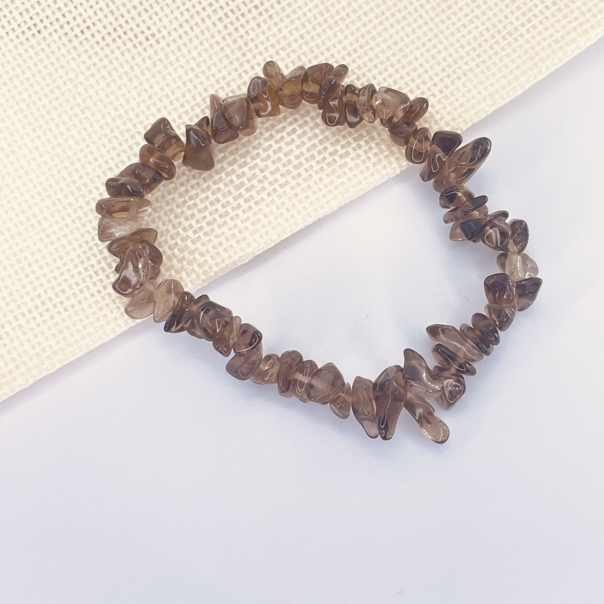 Bracelet Baroque Quartz Fume