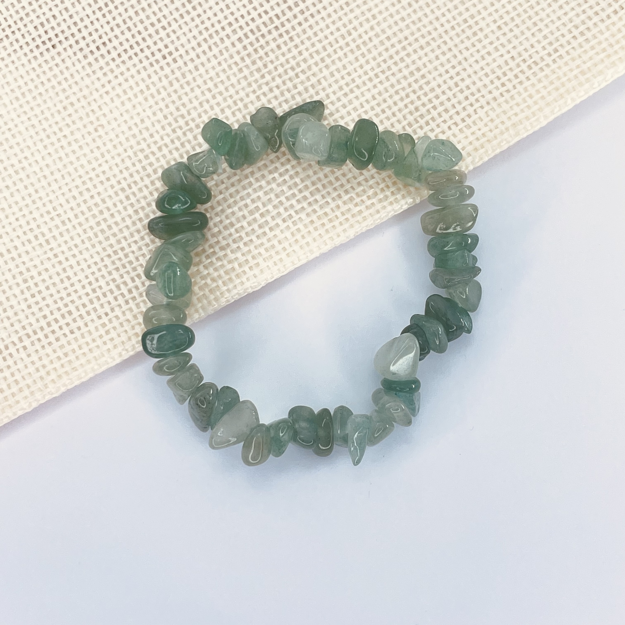Bracelet Baroque Aventurine en pierre naturelle