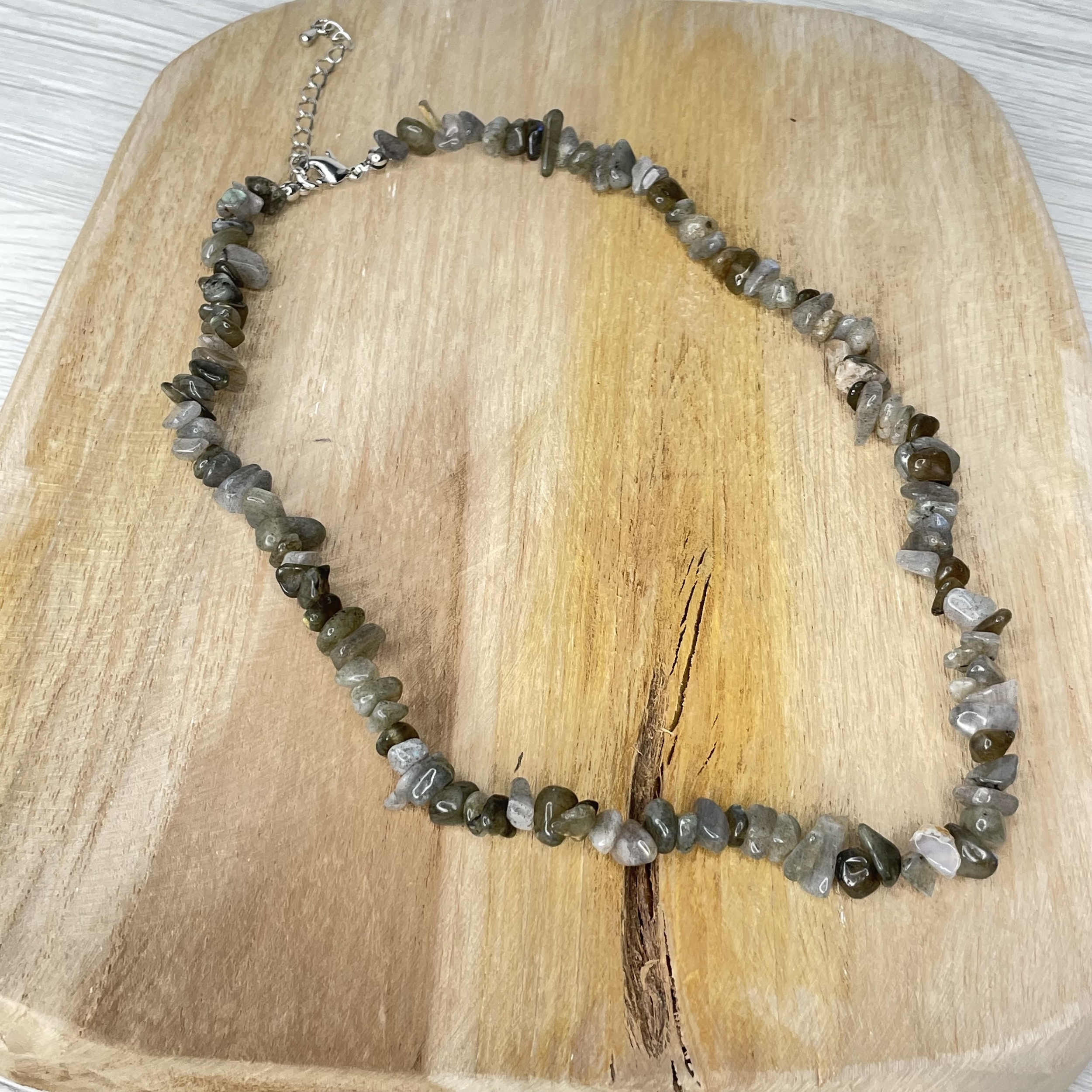 Collier Baroque 42 cm Labradorite