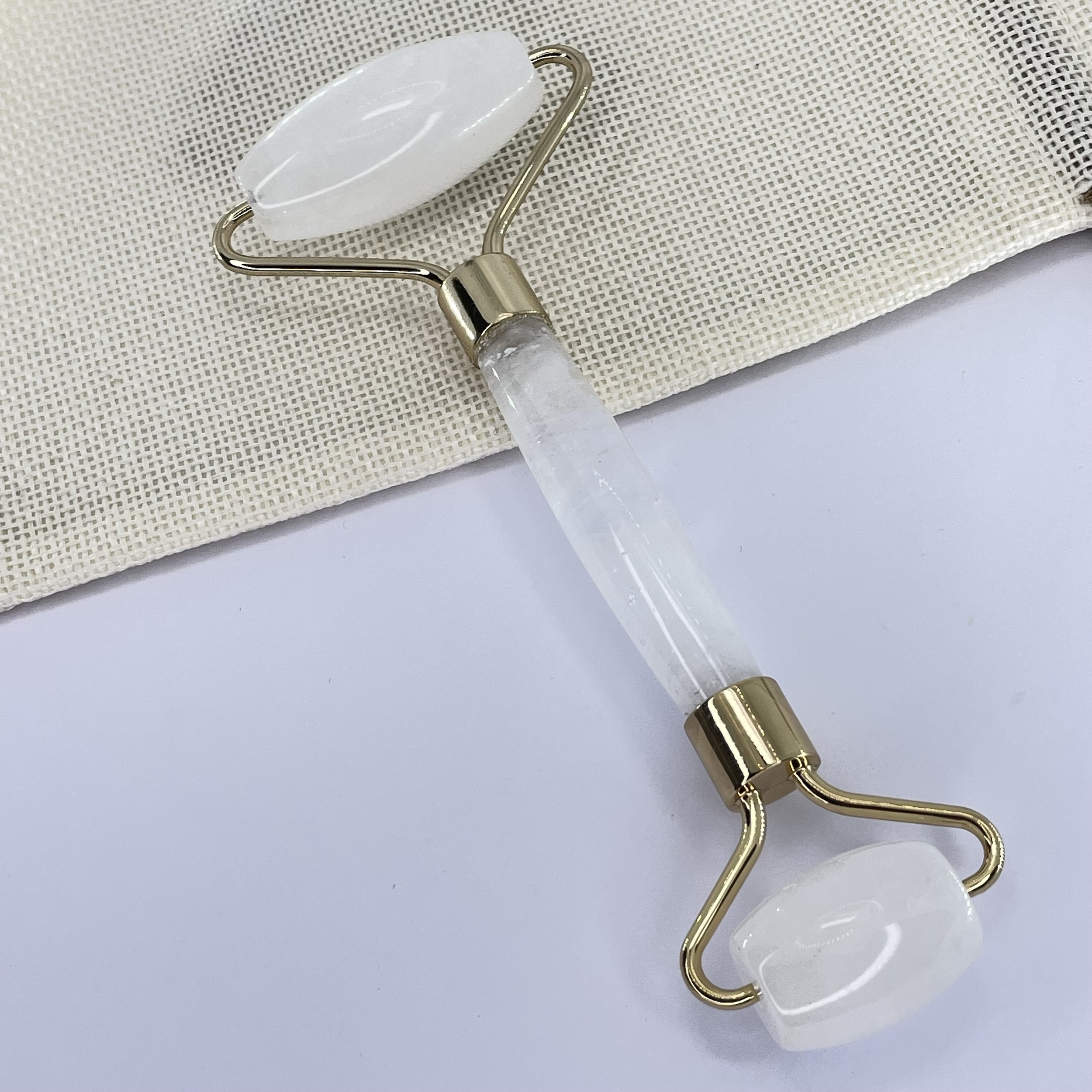 Roll-On Visage en Quartz blanc