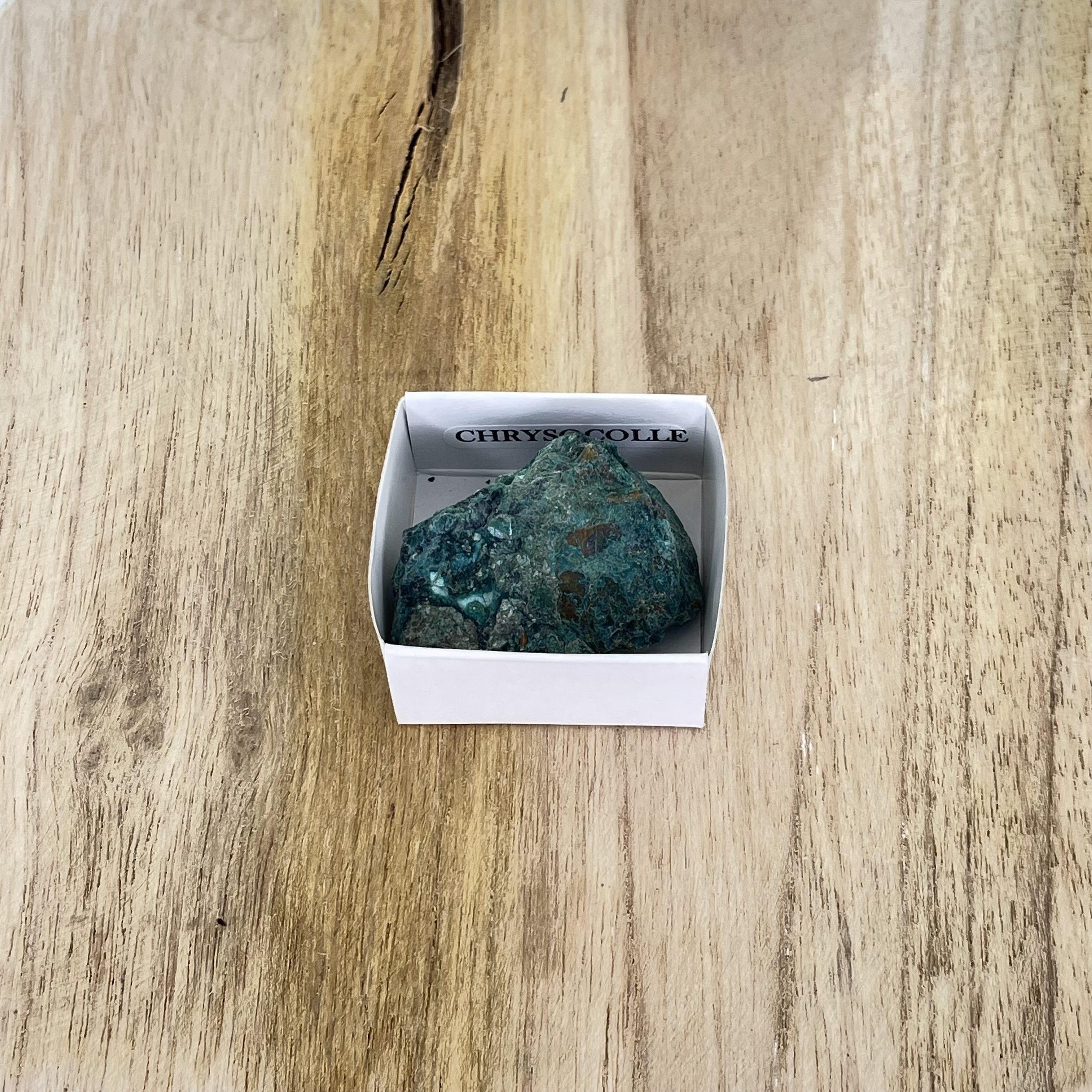 Pierre Brut De Collection Chrysocolle