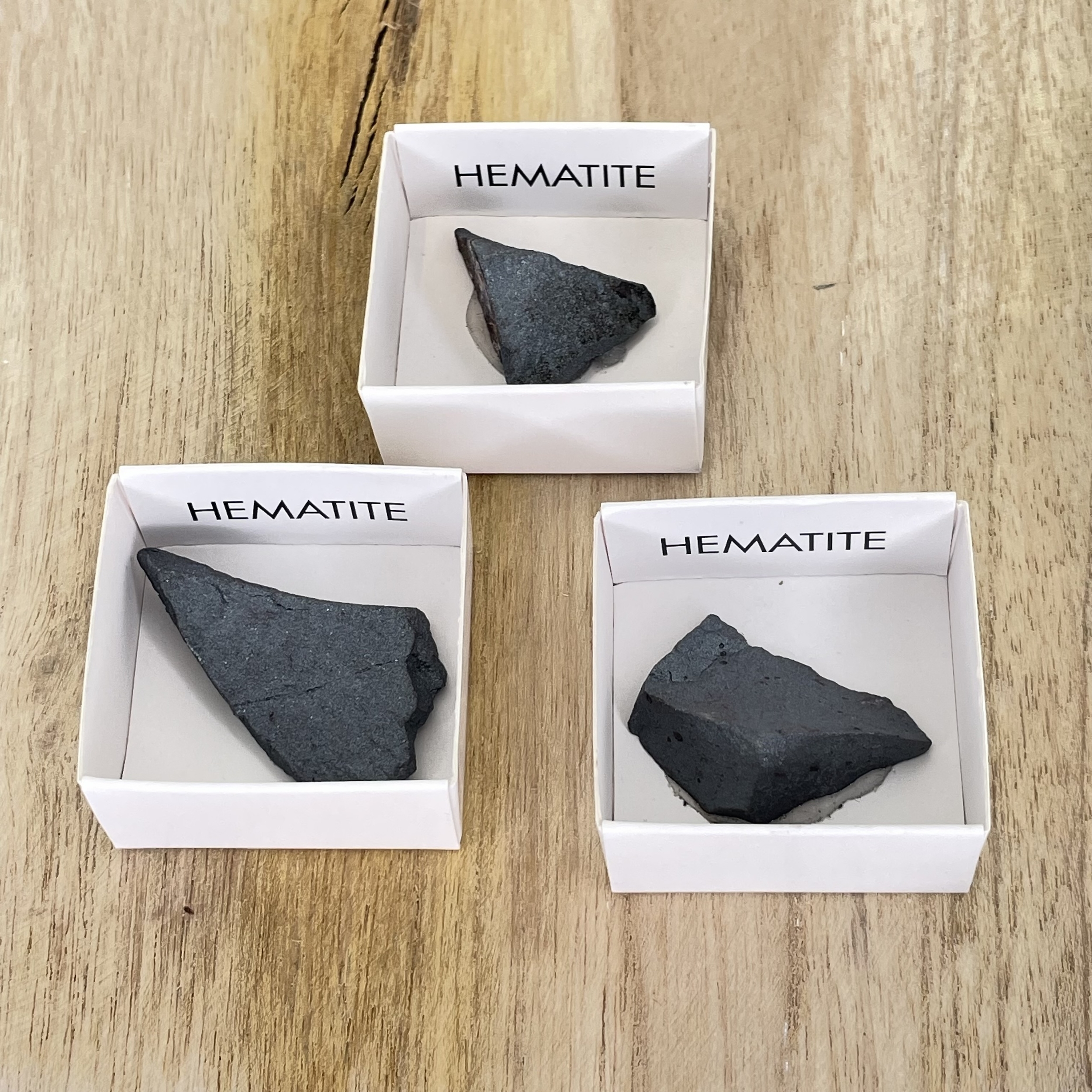 Pierre Brut De Collection Hematite