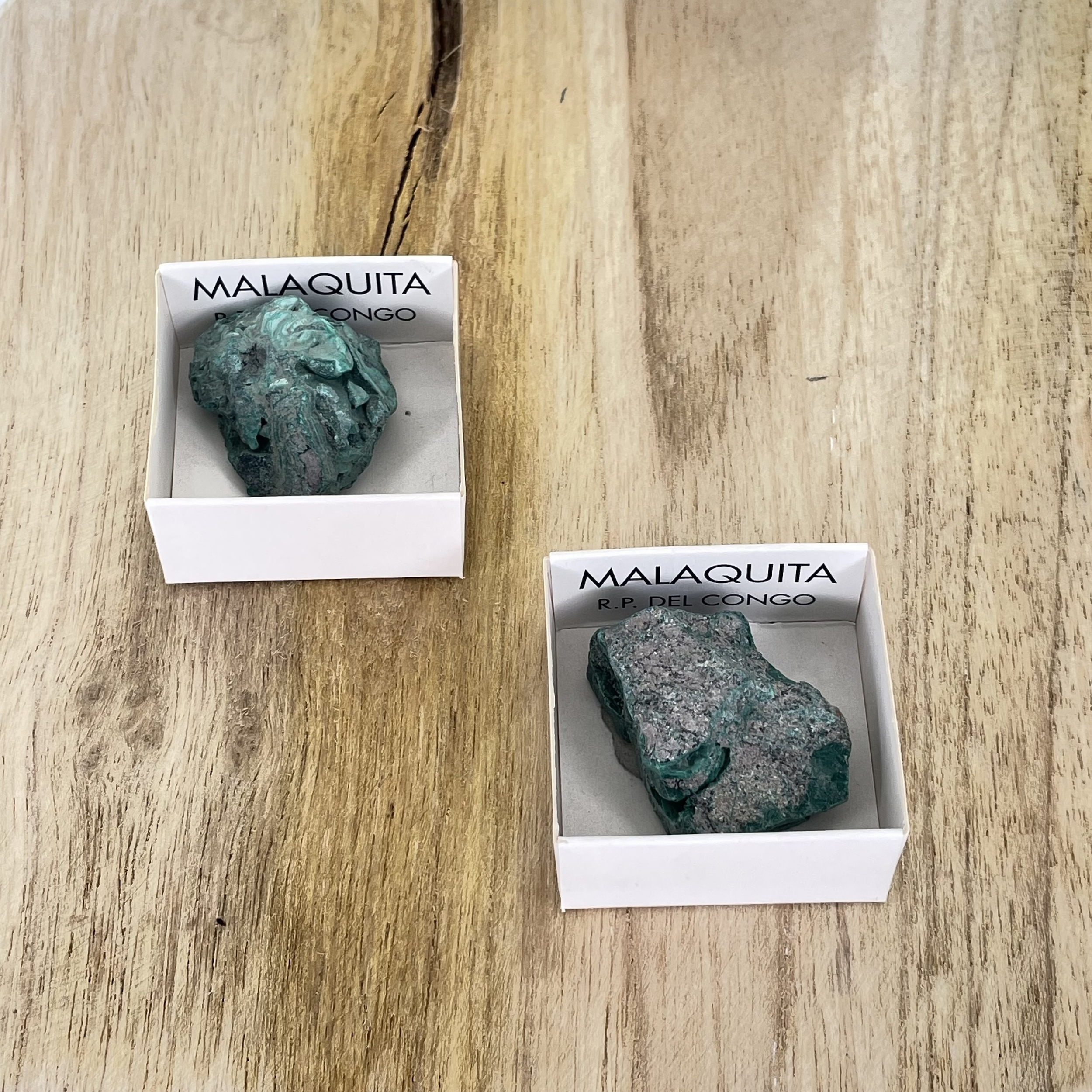 Pierre Brut De Collection Malachite