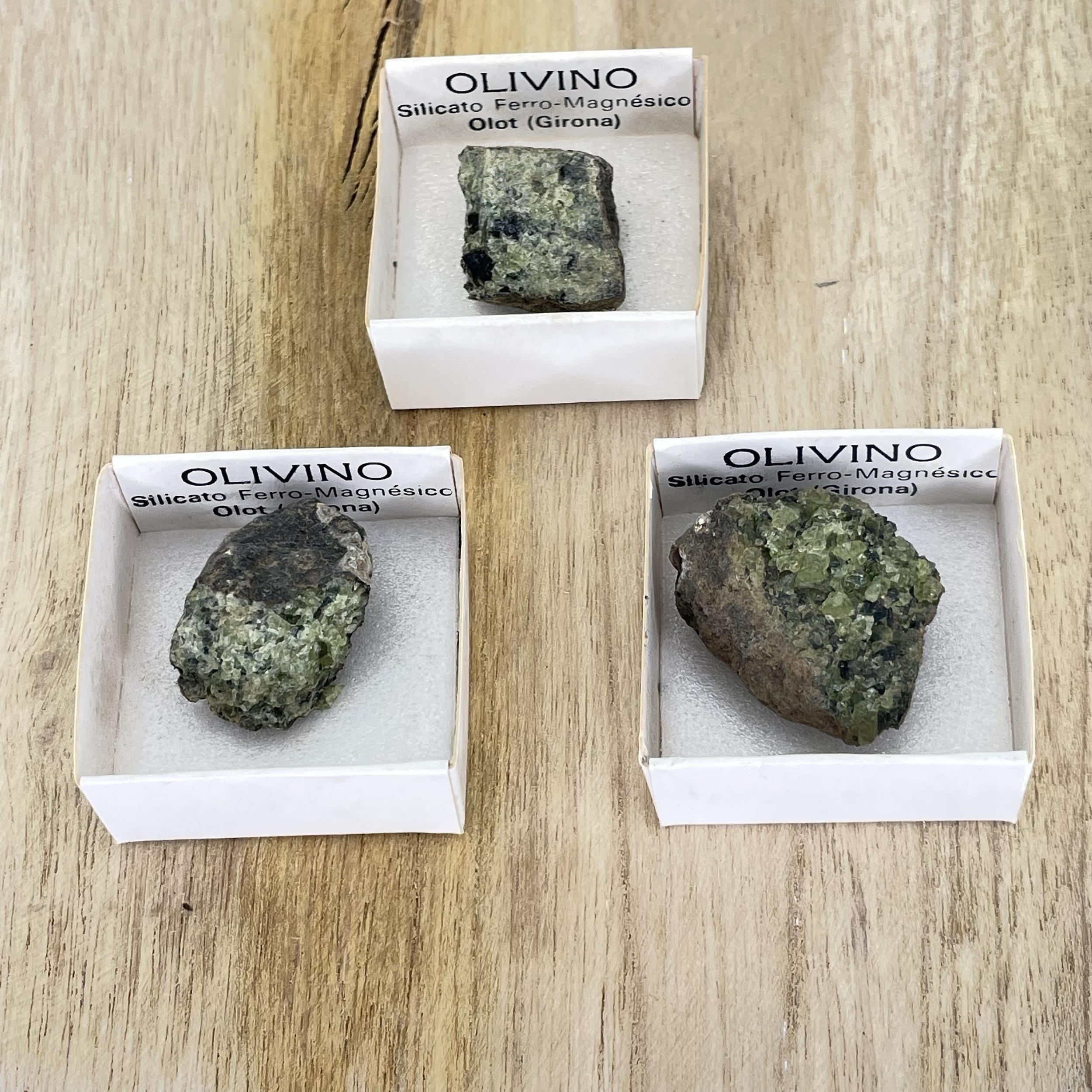 Pierre Brut De Collection Olivine