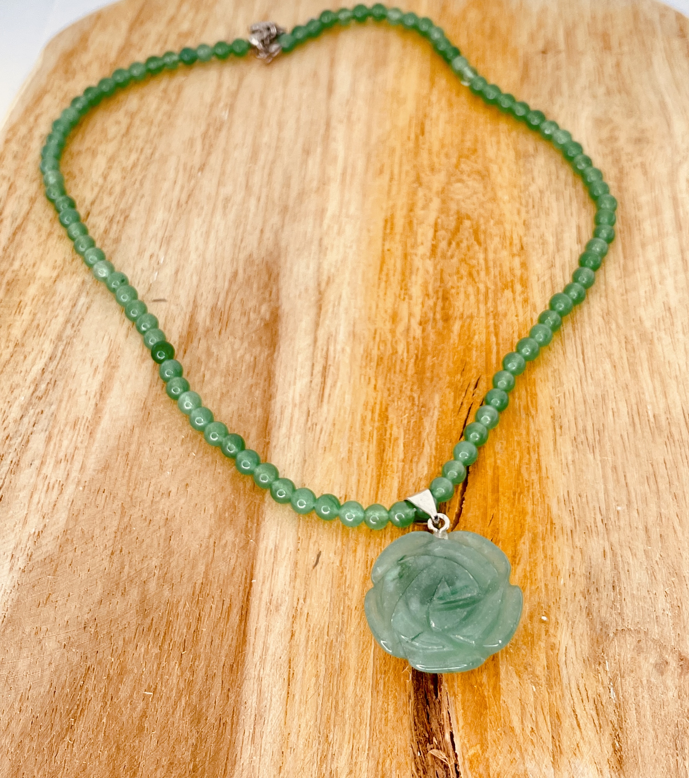 Collier en pierre naturelle Aventurine