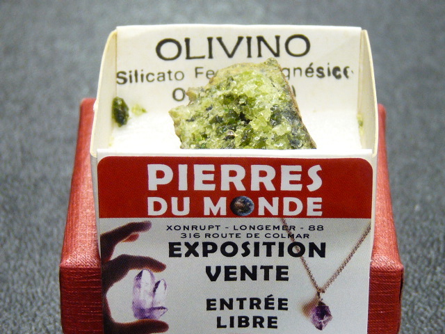 Pierre Brut De Collection Olivine
