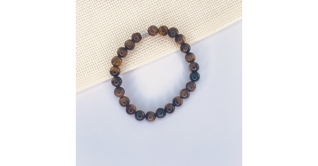 BRACELET OEIL DE FAUCON - Crystal et Lumiere