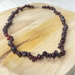 COLLIER-GRENAT-BAROQUE-PIERES-DU-MONDE-VOSGES