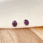 BOUCLES-DOREILLES-RIBIS-ARGENT-PIERRES-DU-MONDE-VOSGES