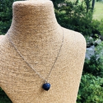 Pendentif coeur en sodalite - La Voie Minérale