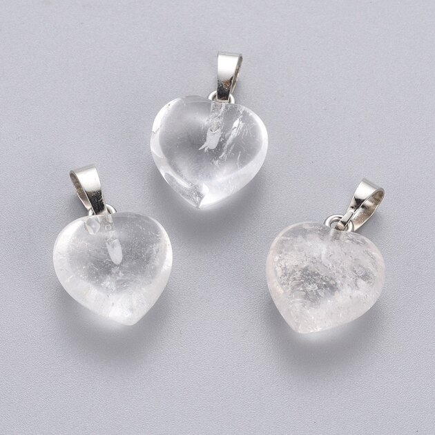 Pendentif En Alliage Argenté Avec Cristal Blanc - Création Signée Pierre Lang - Occasion Bon état