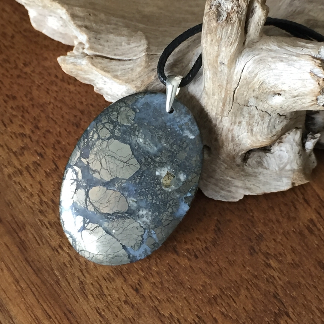 Pendentif Argenté Pavé De Marcassites – Bijou Moderniste, Superbe état, Réf 2758