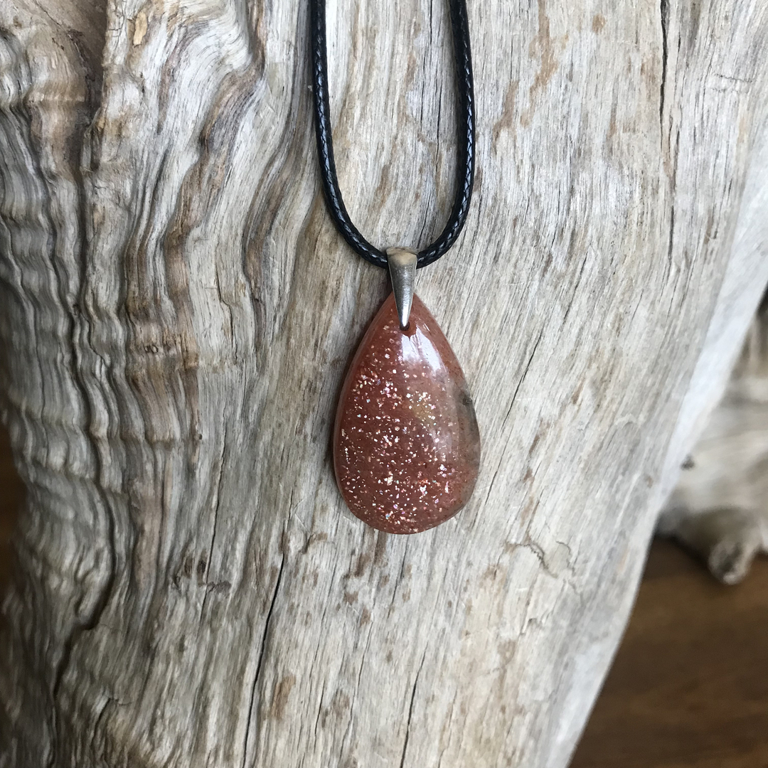 Pendentif  Pierre de Soleil GRADE EXTRA +++