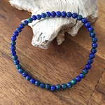 Bracelet boule Malachite Azurite